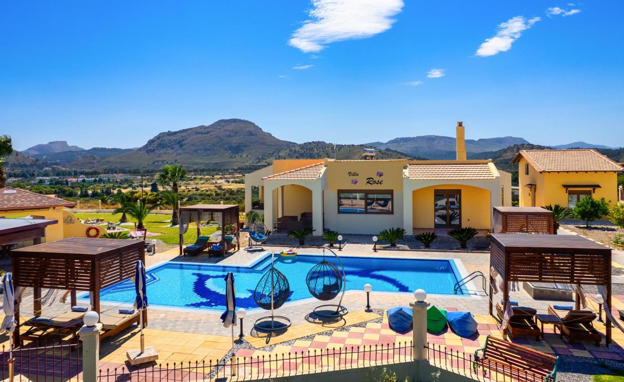 Villa Rose Kolymbia Dış mekan fotoğraf